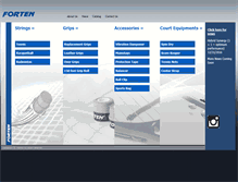 Tablet Screenshot of forten.com